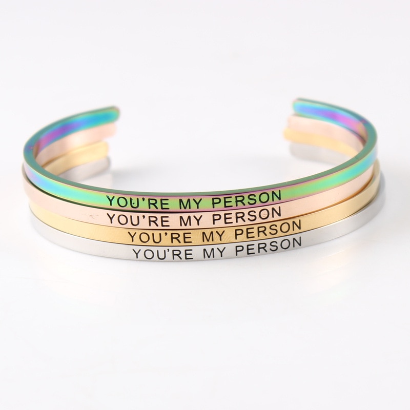 ʺ 4mm     YOURE MY PERSON..